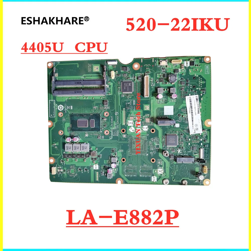 LA-E882P материнская плата для Lenovo AIO 520-22IKU все-в-одном с 4405U DDR4 100% тестовая работа -