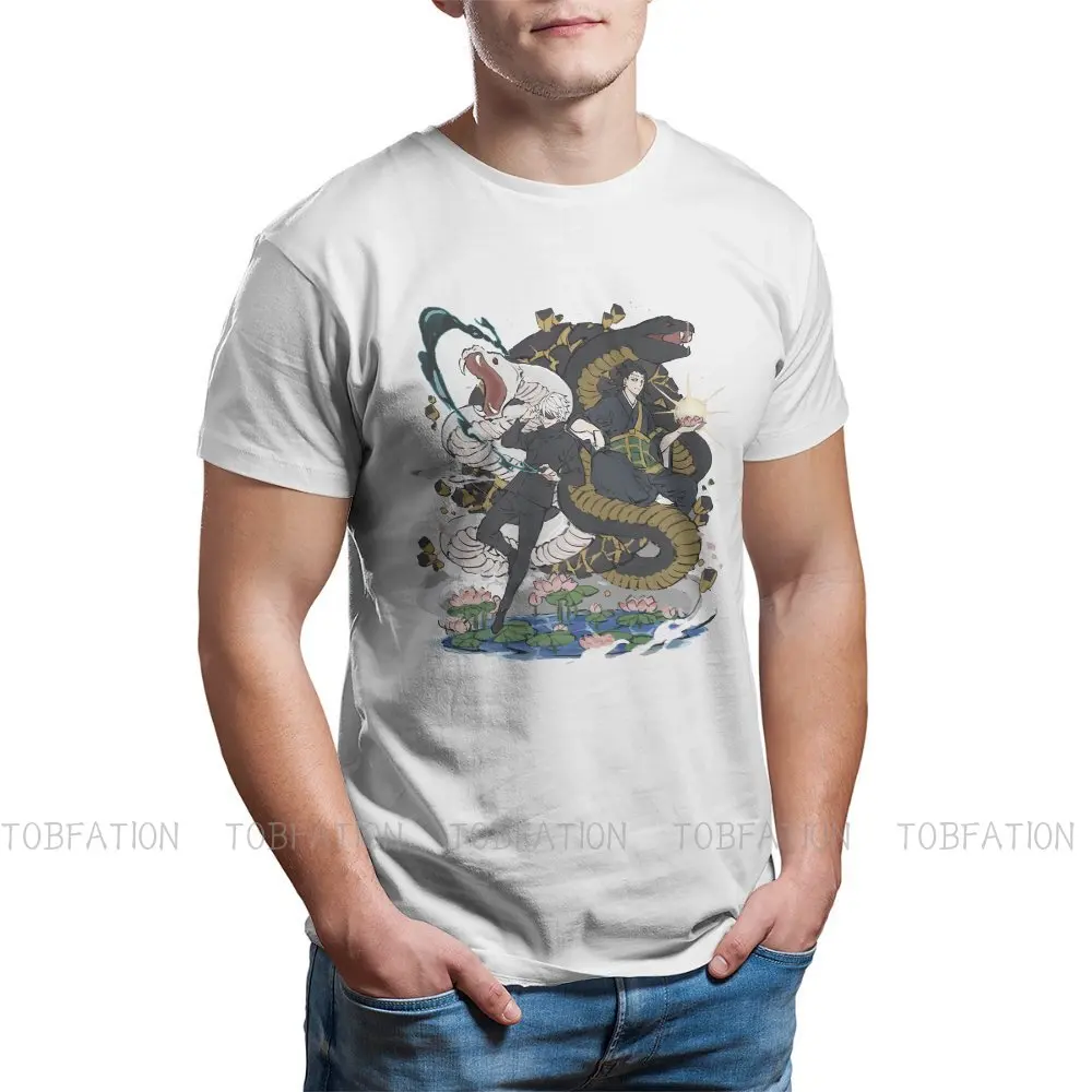 

Season 2 Gojo Classic TShirt For Men Jujutsu Kaisen Satoru Manga Clothing Style T Shirt Comfortable Print Fluffy