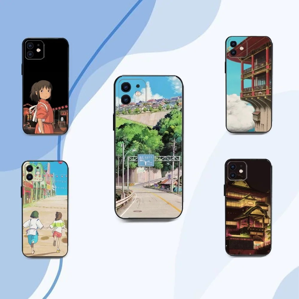 Чехол Spiriteds из фильма для телефона Iphone 15 11 13 14 Pro Max 7 8 Plus X Xr Xs Se2020 12mini чехол