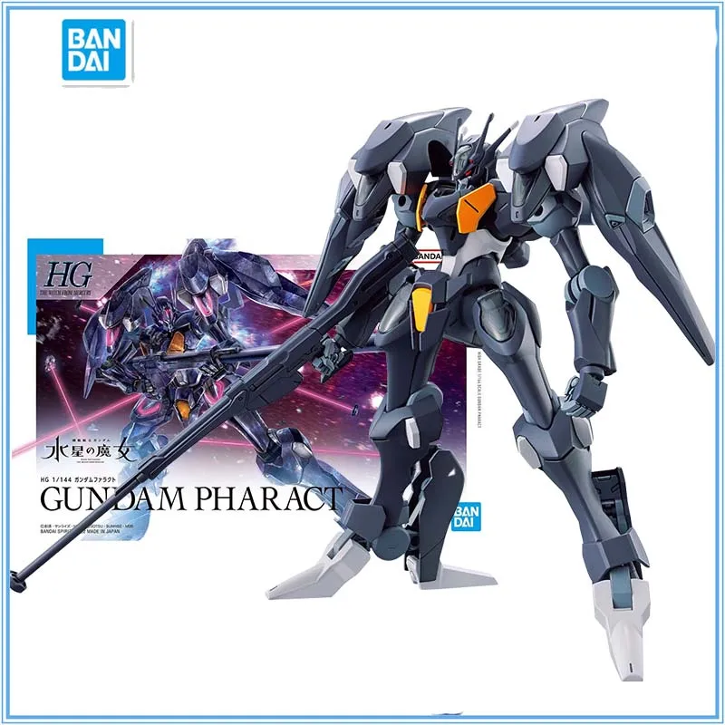 

Bandai Gunpla Hg 1/144 Fp/a-77 Gundam Pharact Assembly Model The Witch From Mercury Collectible Robot Kits Toy Models Kids Gift