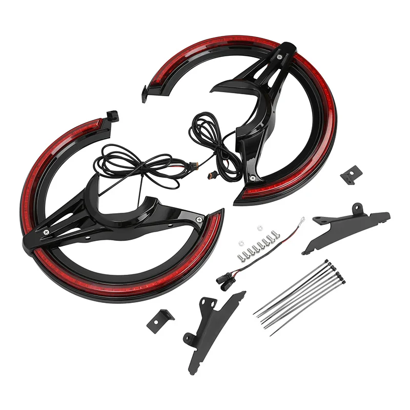 

Ротор тормозов мотоцикла чехлы со светодиодами для Honda Goldwing 1800 GL1800 2018 2019 2020 2021 2022 2023