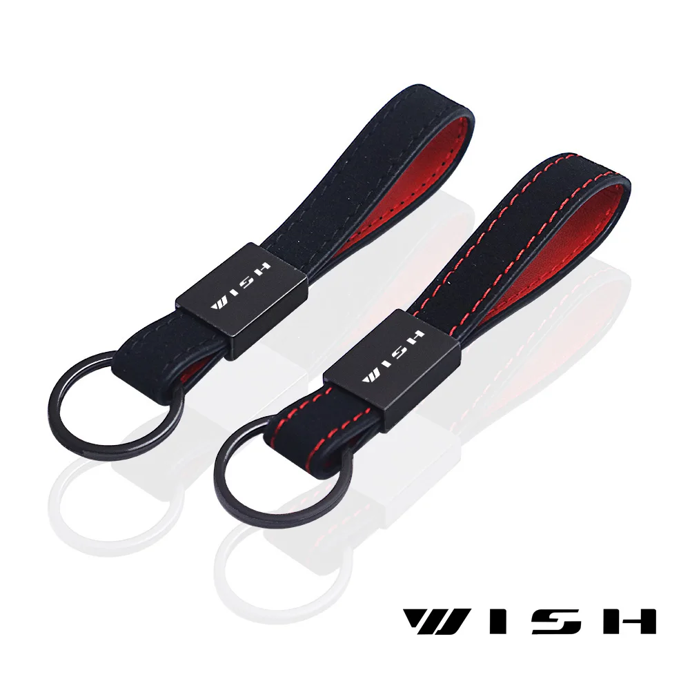 

for Toyota wish car key chain leather keychain Car Accessories