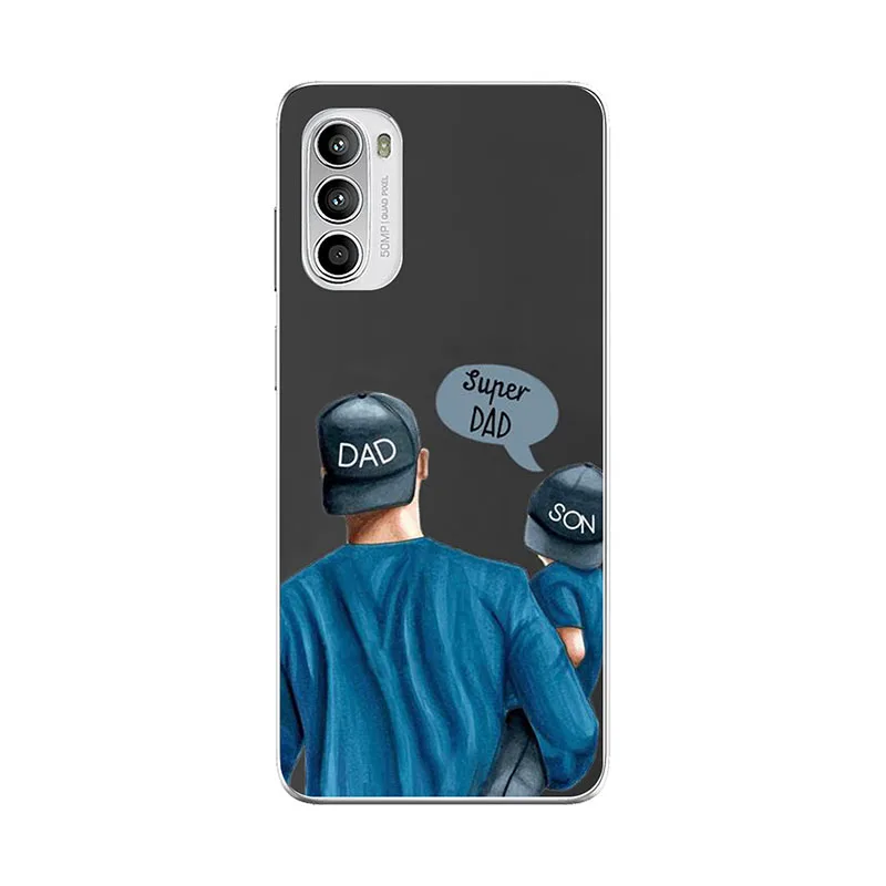 Новый милый мультяшный чехол для Motorola MOTO G52J G52 G82 G62 G42 G22 с узором Ультратонкий