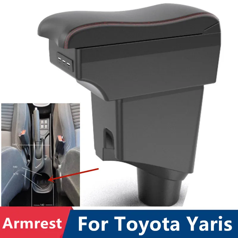 Подлокотник для Toyota Yaris 2015 2016 2017 2018 2019 2020 2021 | Автомобили и мотоциклы