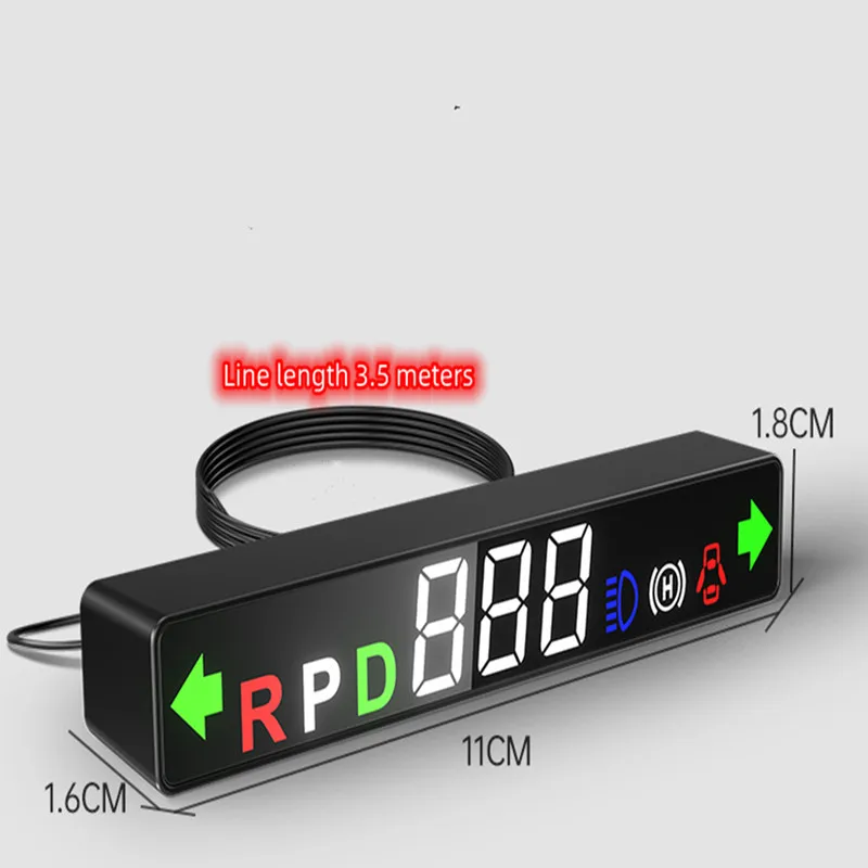

1Pcs For Tesla HUD Heads Up Display Car Model 3 Model Y Dedicated Electronic Digital Speedometer Car Accessories Decoration