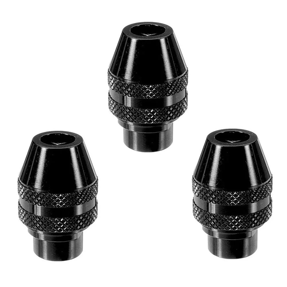 

3pc 4486 Keyless Drill Chuck 0.8-3.2mm Rotary Tool For 3000 4000 7700 8200 800 780 770 750 Replacement Quick Change Chucks