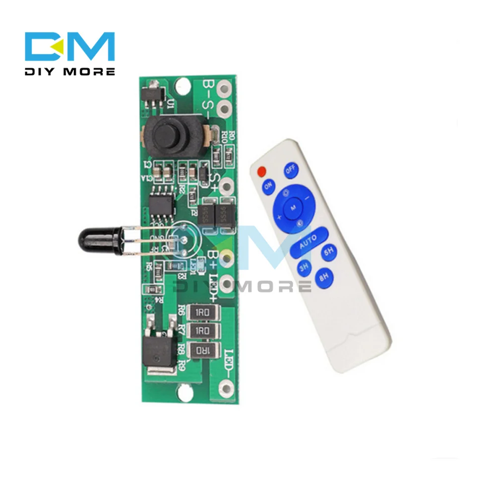 

3.2V 3.7V Solar Street Light Circuit Board Controller Solar Driver Board with Remote Control Automatic Power Reduction