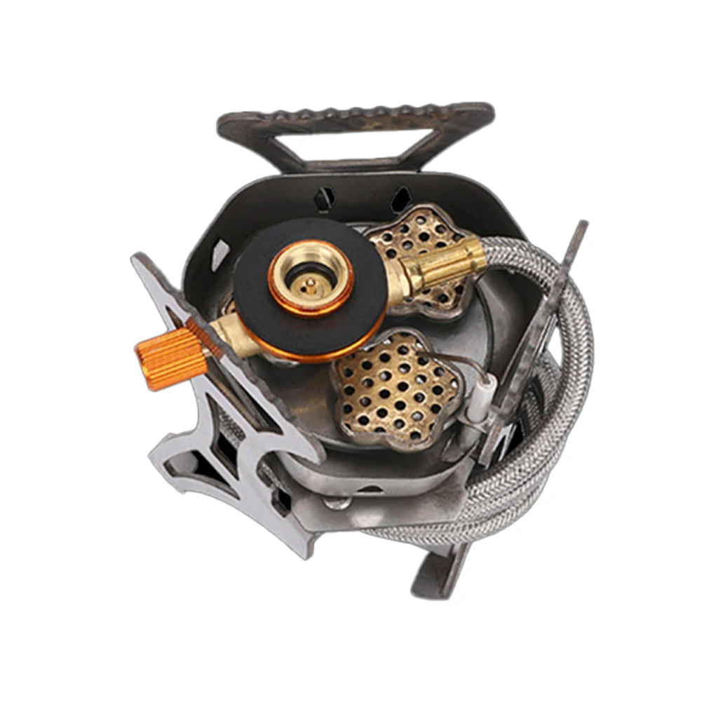 Газовая плита 5800 Вт газовая с 3 головками походные поездки удобная эффективная