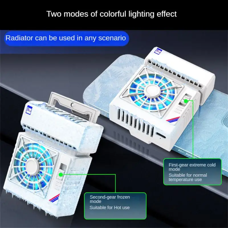 

Rapid Cooling Radiator Semiconductor Heat Sink Colorful Lighting Effect And Atmosphere Strong Cooling Mute Small And Exquisite