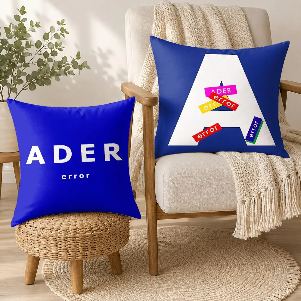 Фото E-Error Fashion A-Ader Наволочка для декоративной квадратной подушки 40x40 см для дивана, спальни, гостиной, домашнего декора. №2