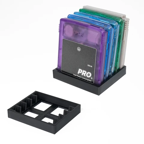 3D-принт, подставка для хранения игр, кронштейн, держатель картриджа, подставка для игровых карт для Gameboy/Gameboy Advance/GBC кассеты