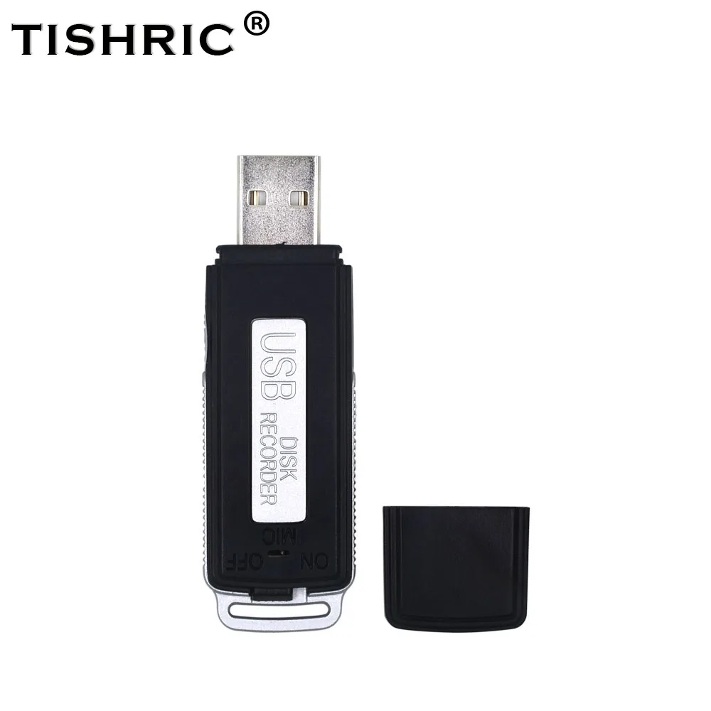 Портативный цифровой мини-диктофон TISHRIC 8 ГБ записывающее устройство USB записи