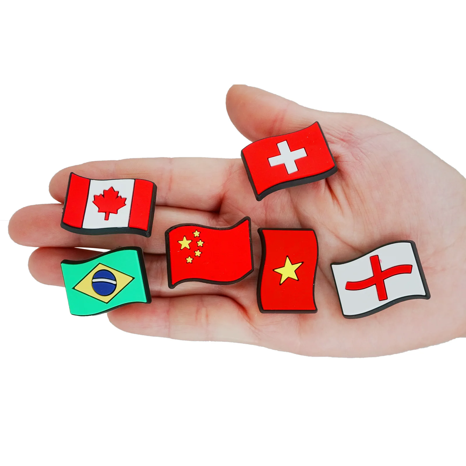1 шт. подвеска с национальным флагом Канада Китай Англия Бразилия Вьетнам