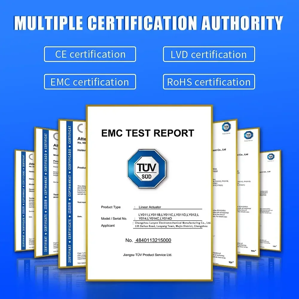 Оригинальные производители Lunyee 3000 мм Линейный шаровой винт привод
