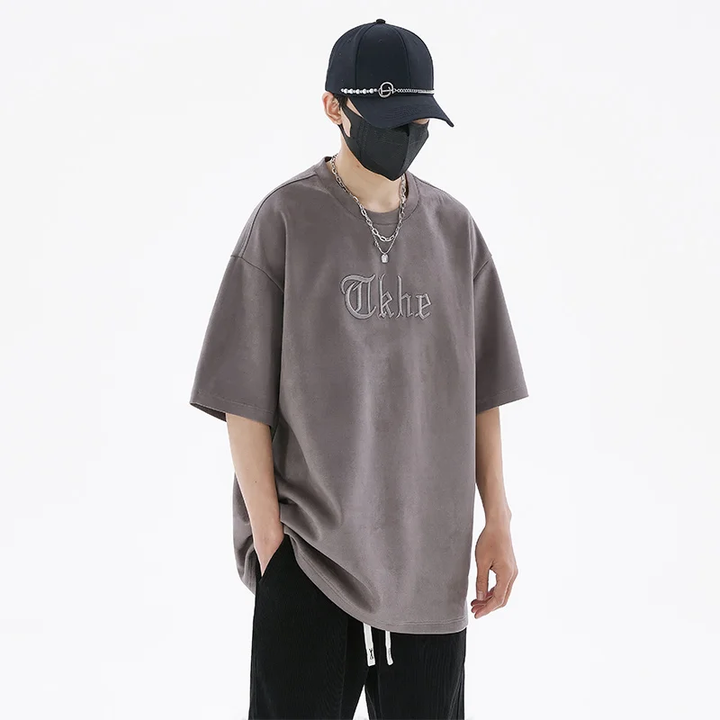 

Sport Hip Hop Mens Streetwear T-shirts Casual 2023 Summer Short Sleeves Black White Tshirt Tees Oversize 5XL 6XL T Shirt