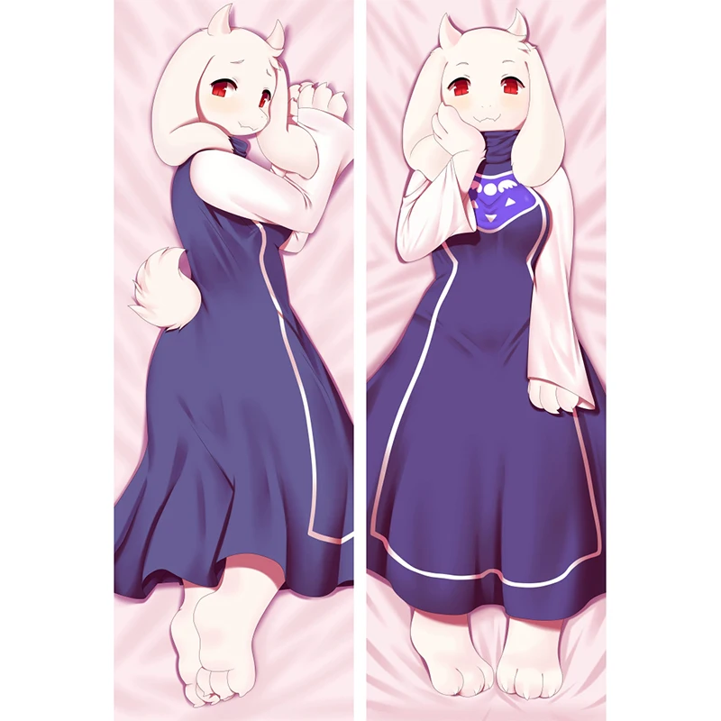 

Full Size Anime Game Undertale Toriel Dakimakura Bed Hugging Body Pillow Case Cover Sexy Women Wife Cushion Otaku