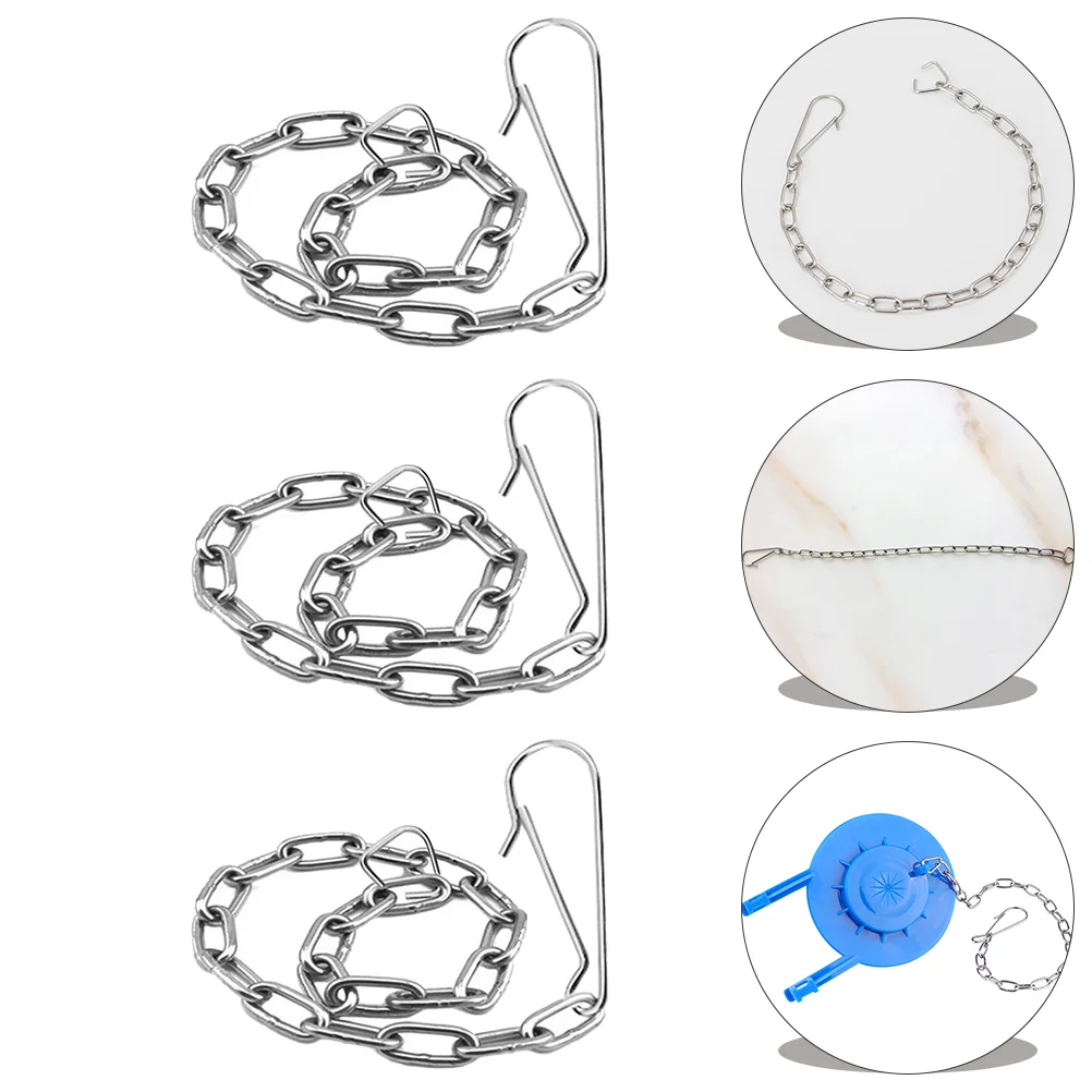 

Lever Toilet Handle Lift Chains Flapper Accessories Universal Replacement Kit Supplies