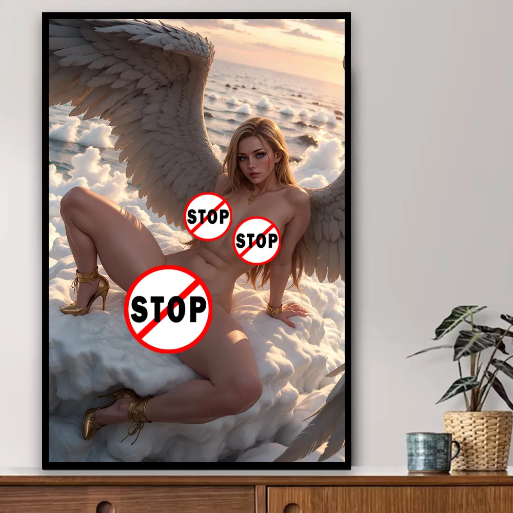 

Эротический аниме плакат на холсте