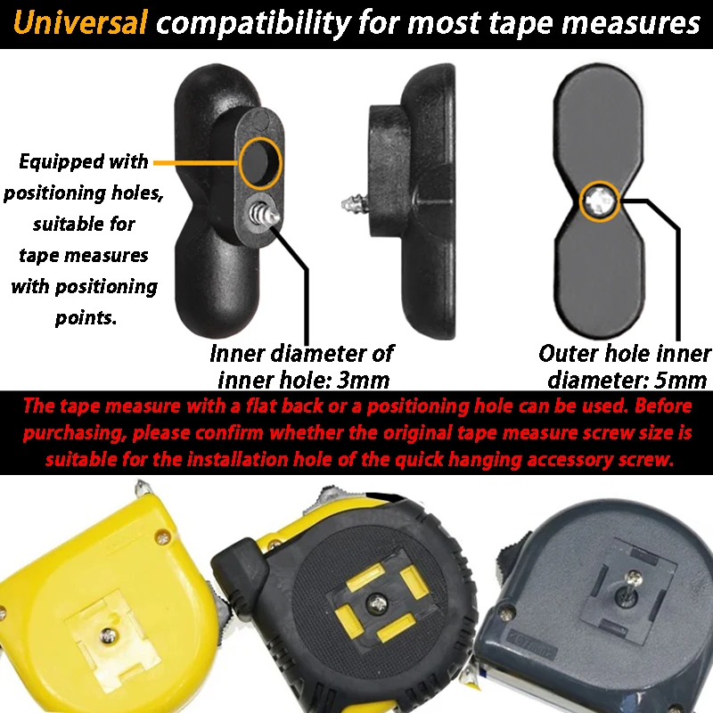 Рулетка EASEMAN быстрая подвесная пряжка с замком универсальная рулетка комплект