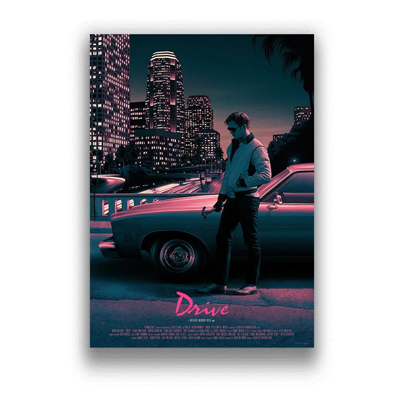 

Drive Movie Classic posters and prints vintage decor Picture Canvas Painting New nordic style decorations for home decor Cuadros