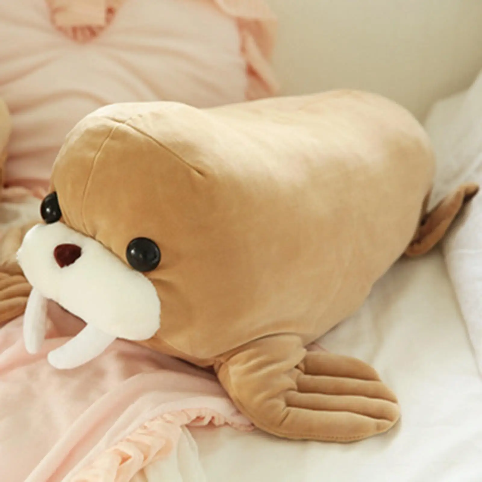 

Плюшевая подушка Walrus, новинка, мягкая подушка кукла морж, мягкие игрушки на День святого Валентина