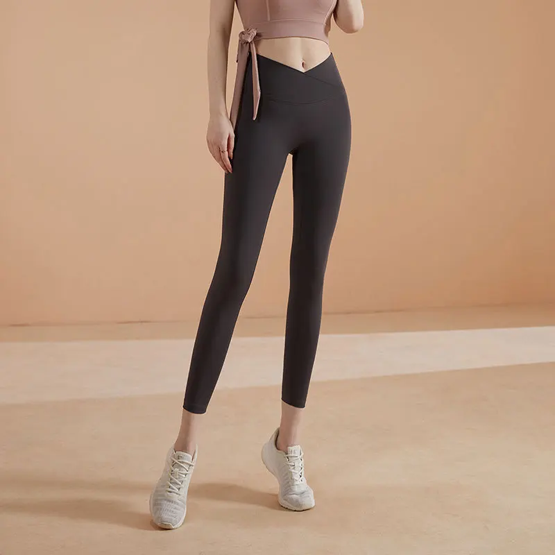 

New Yoga Pants Women Leggings For Fitness Nylon High Waist Long Pants Women Hip Push UP Tights Women Gym Clothing