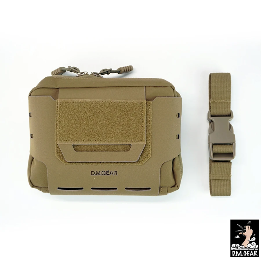 

DMgear Tactical MOLLE Armor Horizontal Medical Pouch Laser Cut Utility Pouch