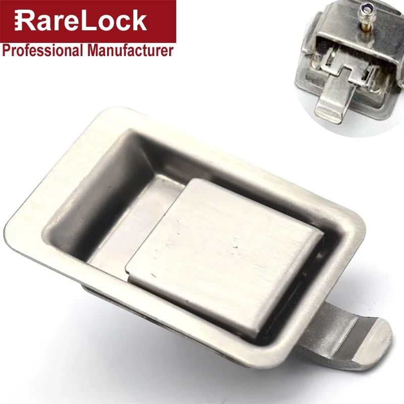 

нержавіючої сталі 304. Замок для багажника вантажівки. Пікап. Яхта. Човен. Аксесуари для шафи. Ручка автобуса. Rarelock MS220 G.