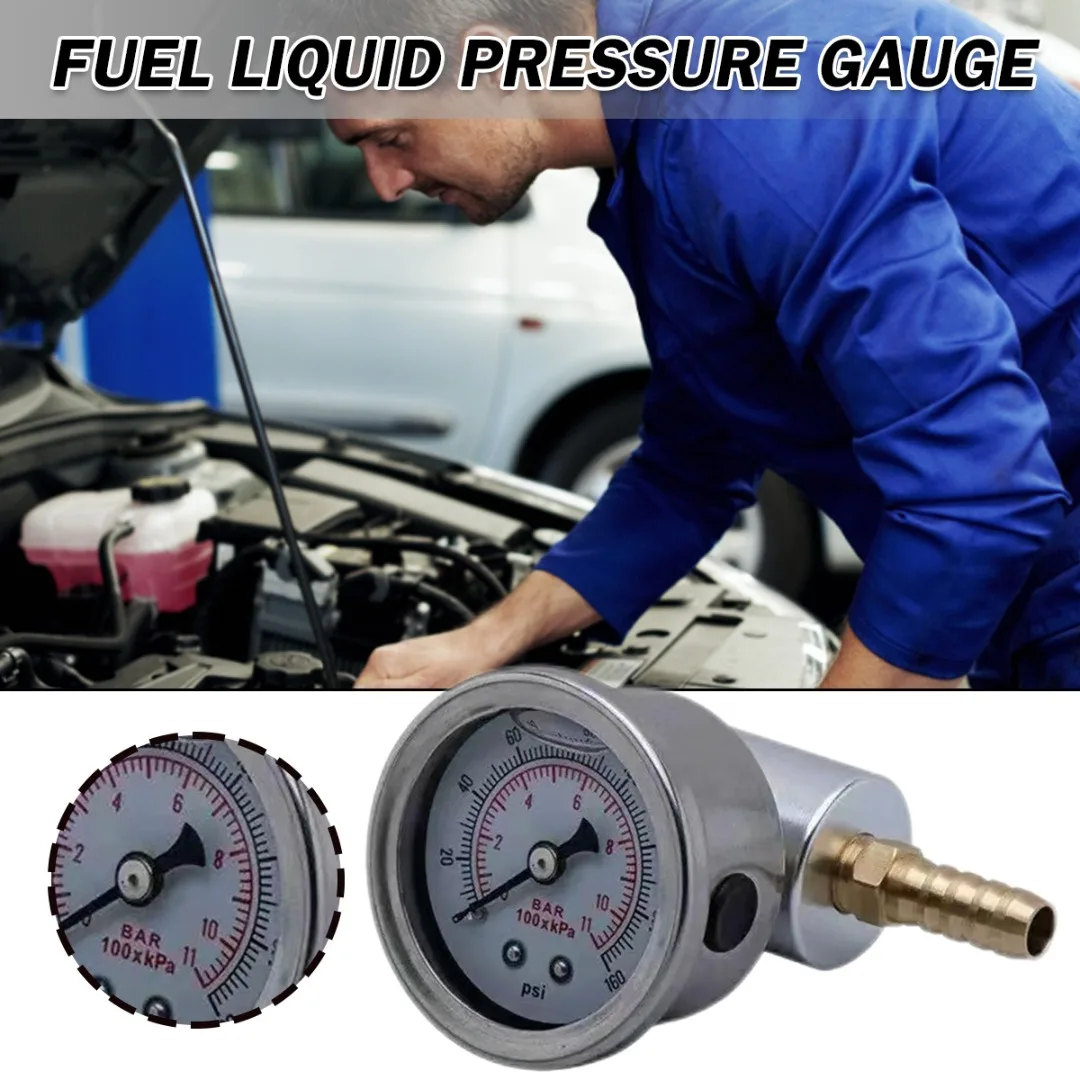 

Mayitr 1Pc Pressure Gauge Maximum Acceptable 13KG Pressures Gauges For Acura 1990-2000 For Mitsubishi Eclipse 1989-2000