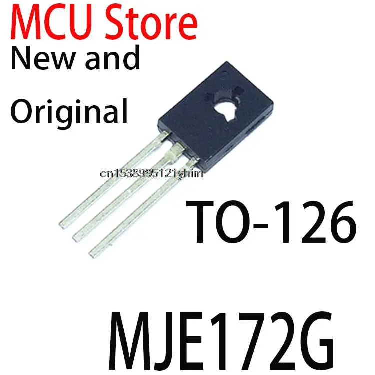 10 шт. новые и оригинальные 5 пар MJE172 MJE182 TO-126 ( 5 шт. JE172G + 5 шт. JE182G ) 3A 80V MJE172G MJE182G