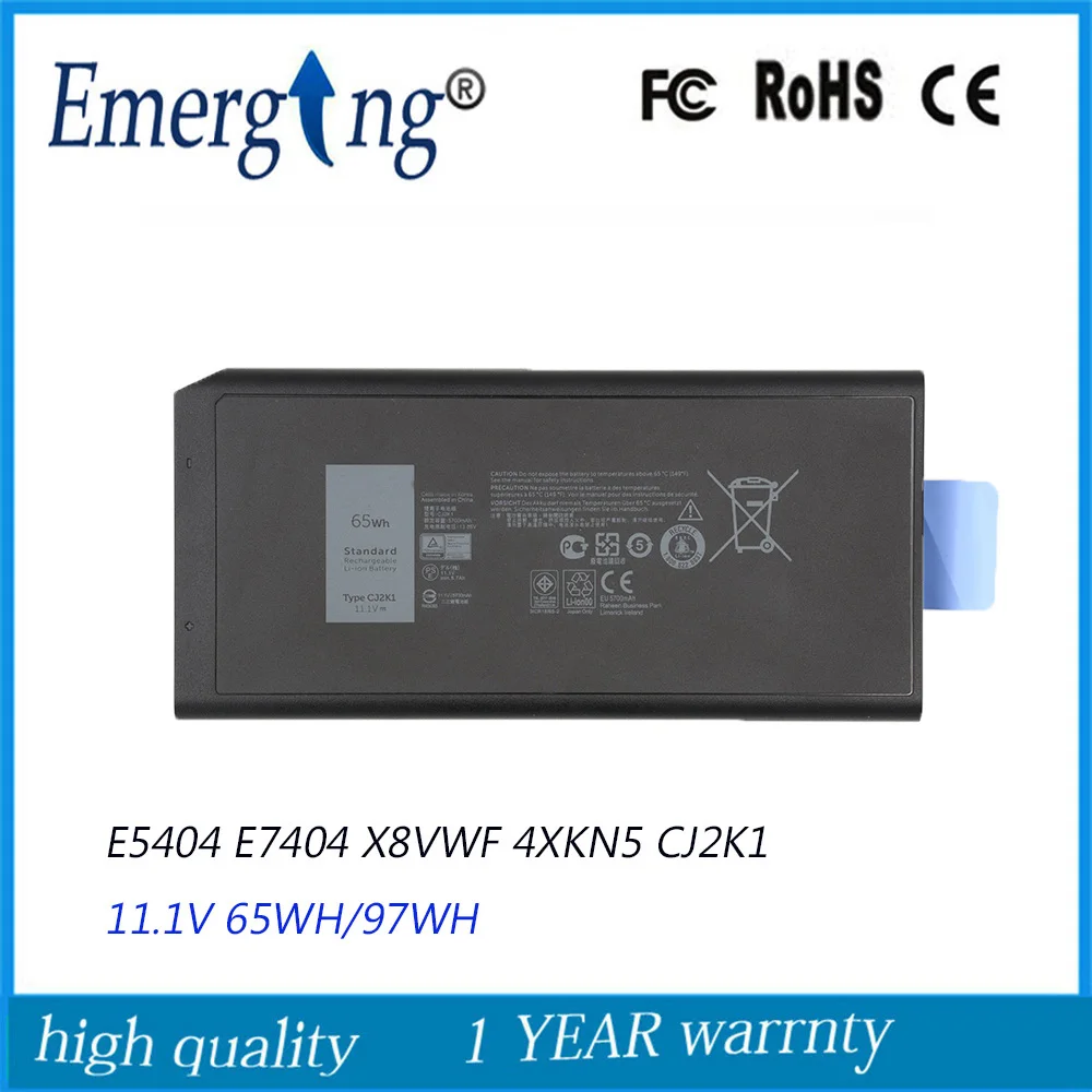 11,1 В новый оригинальный аккумулятор для ноутбука Dell Latitude 14 E5404 5404 E7404 7404 P45G 4XKN5 X8VWF