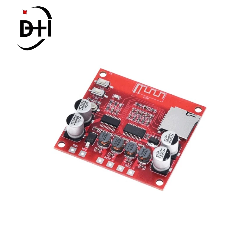 XH-A233 15W X 2 Bluetooth 4,2 плата цифрового усилителя мощности, стерео TF карта воспроизведения 12v ~ 24v Аудио Amp