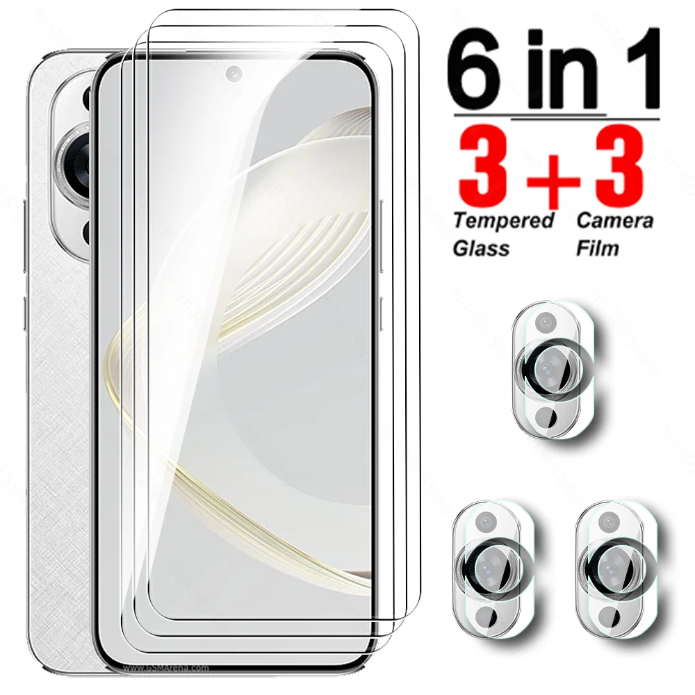 

Защитное закаленное стекло 6To2 для Huawei Nova 11 4G, защита для экрана Hauwei Nova11 FOA-AL00 2023 дюйма, Защитная пленка для камеры