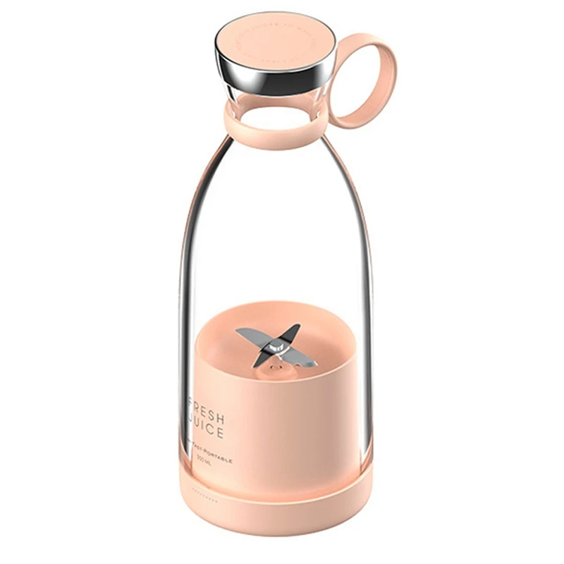 

Блендер персонального размера, портативный блендер, USB блендер на батарейках, с четырьмя лезвиями, Мини Блендер для путешествий