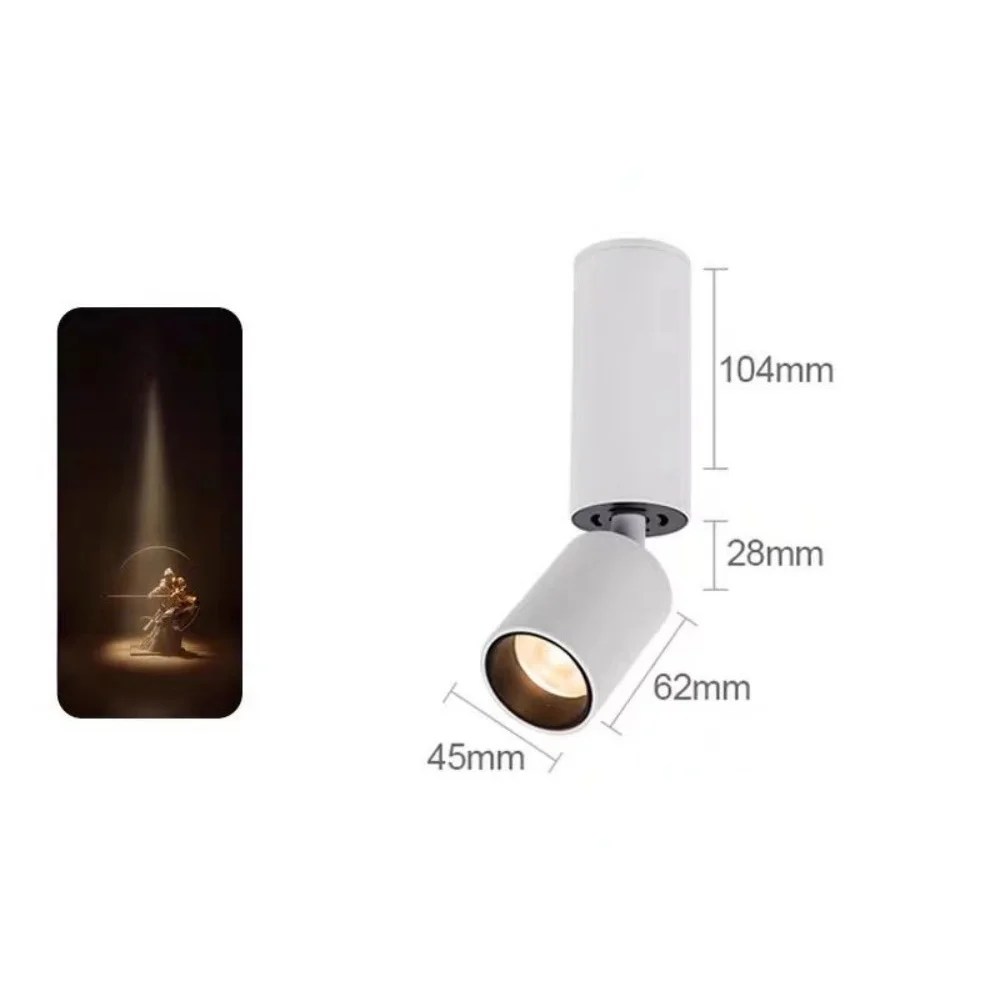 

Потолочный светодиодный прожектор DUTRIEUX 3/8/15/24/36 градусов