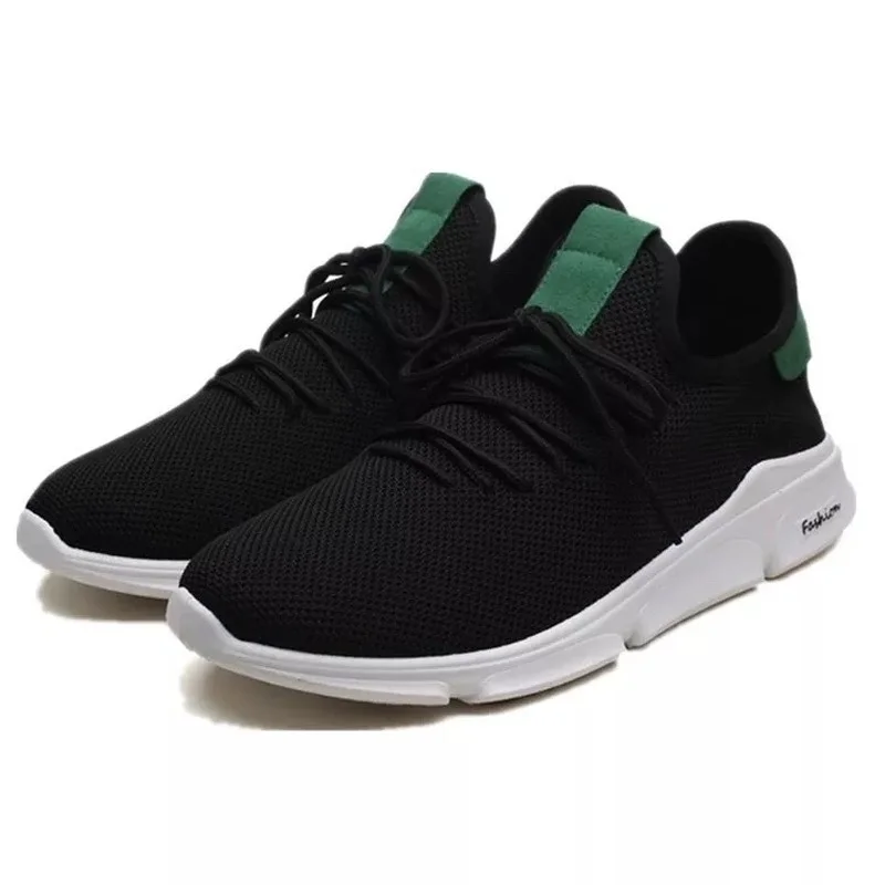 

Nice Spring Autumn Pop Breathable Casual Shoes Flat Outdoor Fashion Sneakers Male Comfortable Lace-up Chic Running Men Shoes