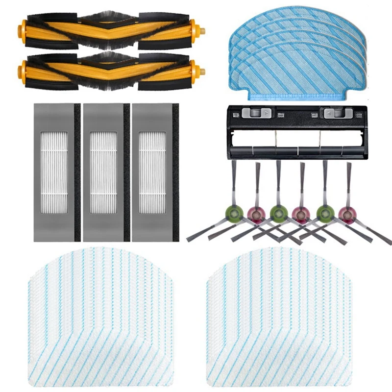 

Accessory for ECOVACS Deebot OZMO T8 AIVI T8 Max N8 T5 T9 Main Side Brush Filter Mop Cloth Vacuum Cleaner Accessories