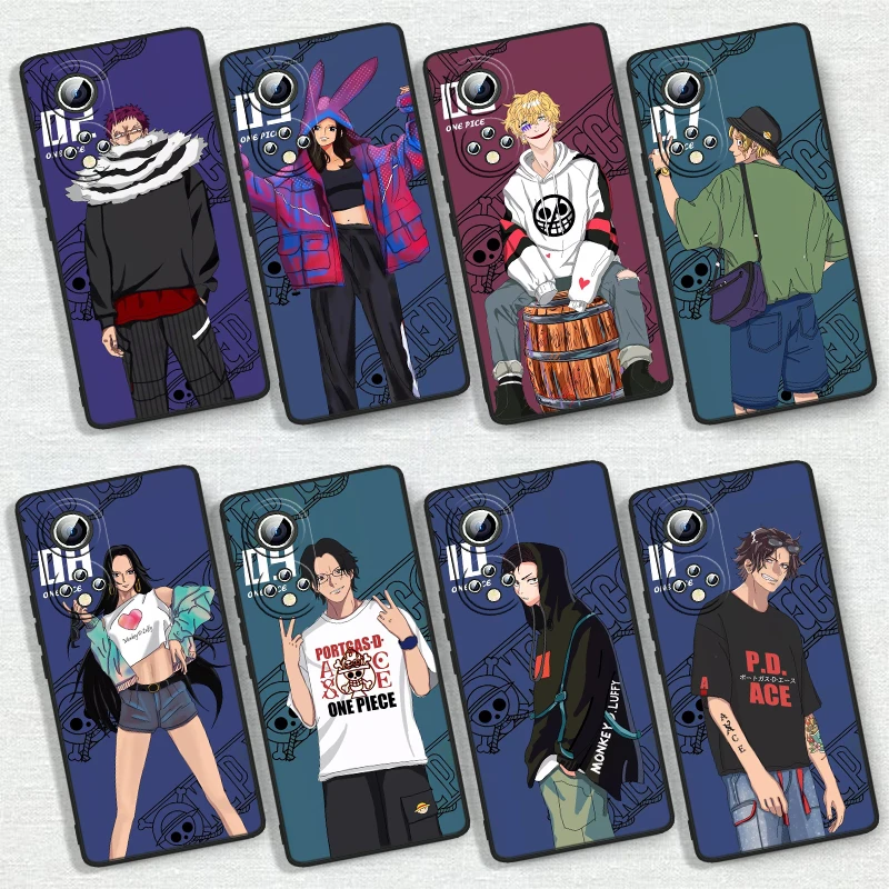 

One Piece Fashion Trendsetter Phone Case For Honor 60 50 30 30i 30S V30 X30i X20 10X X10 Play 5T Pro Plus Lite SE 5G Cover