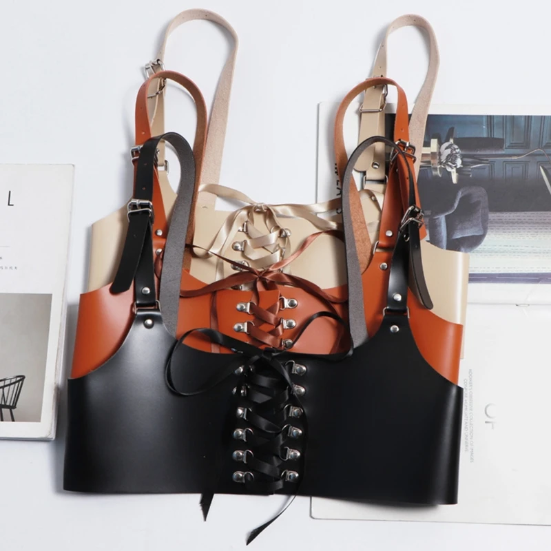 

Женский корсет из искусственной кожи, винтажный корсет для похудения, готический пояс для вечерние, корсеты для похудения с высокой талией