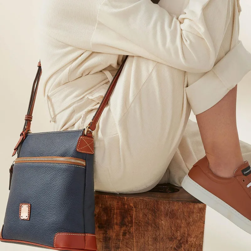 2024 Европейская и американская Ретро сумка-мессенджер с зернистой текстурой