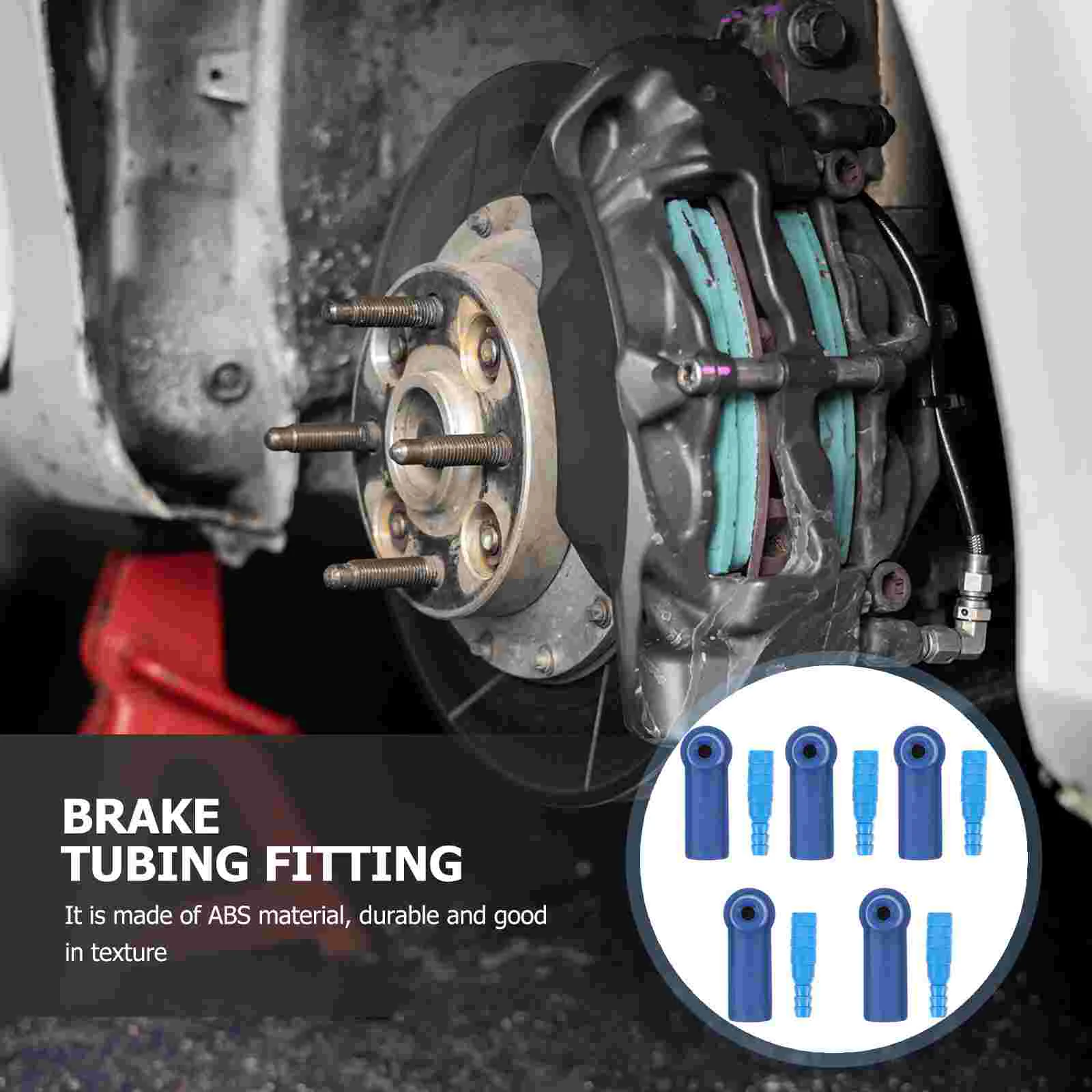 5 шт. всасывающая труба инструмент для замены тормозной жидкости винт разъем