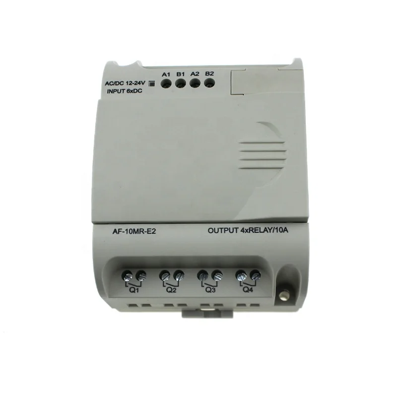 

YUMO PLC AF-10MR-E2 DC12/24V, 6 points DC input 4 points relay output programmable logic controller