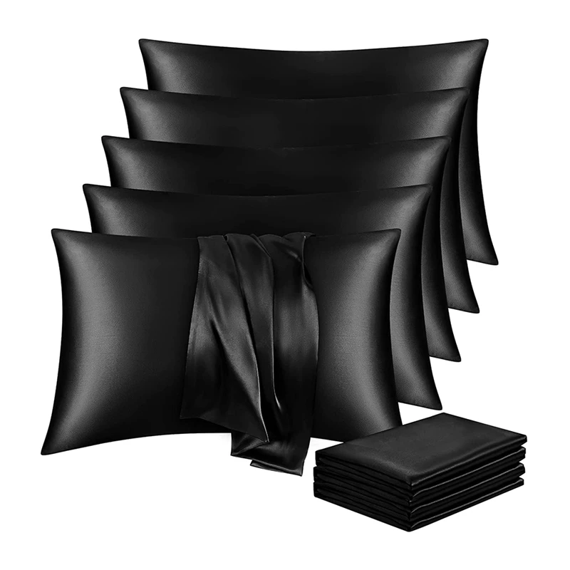 

20PCS Queen Pillowcases Envelope Closure - Soft Brushed Microfiber Fabric - Shrinkage and Fade Resistant Pillow Covers
