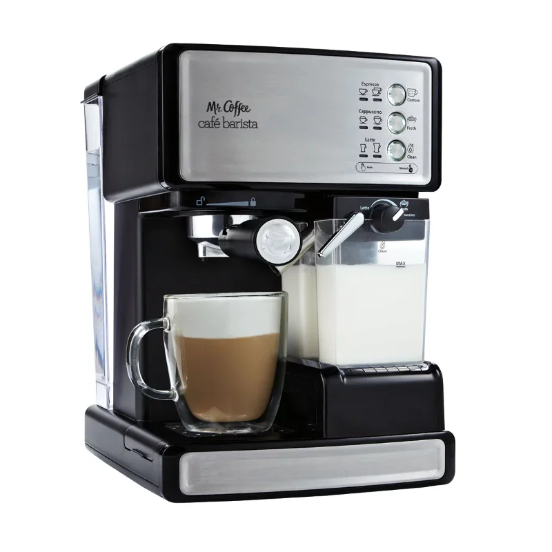 

Black & Silver Premium Espresso/Latte/Cappuccino Maker