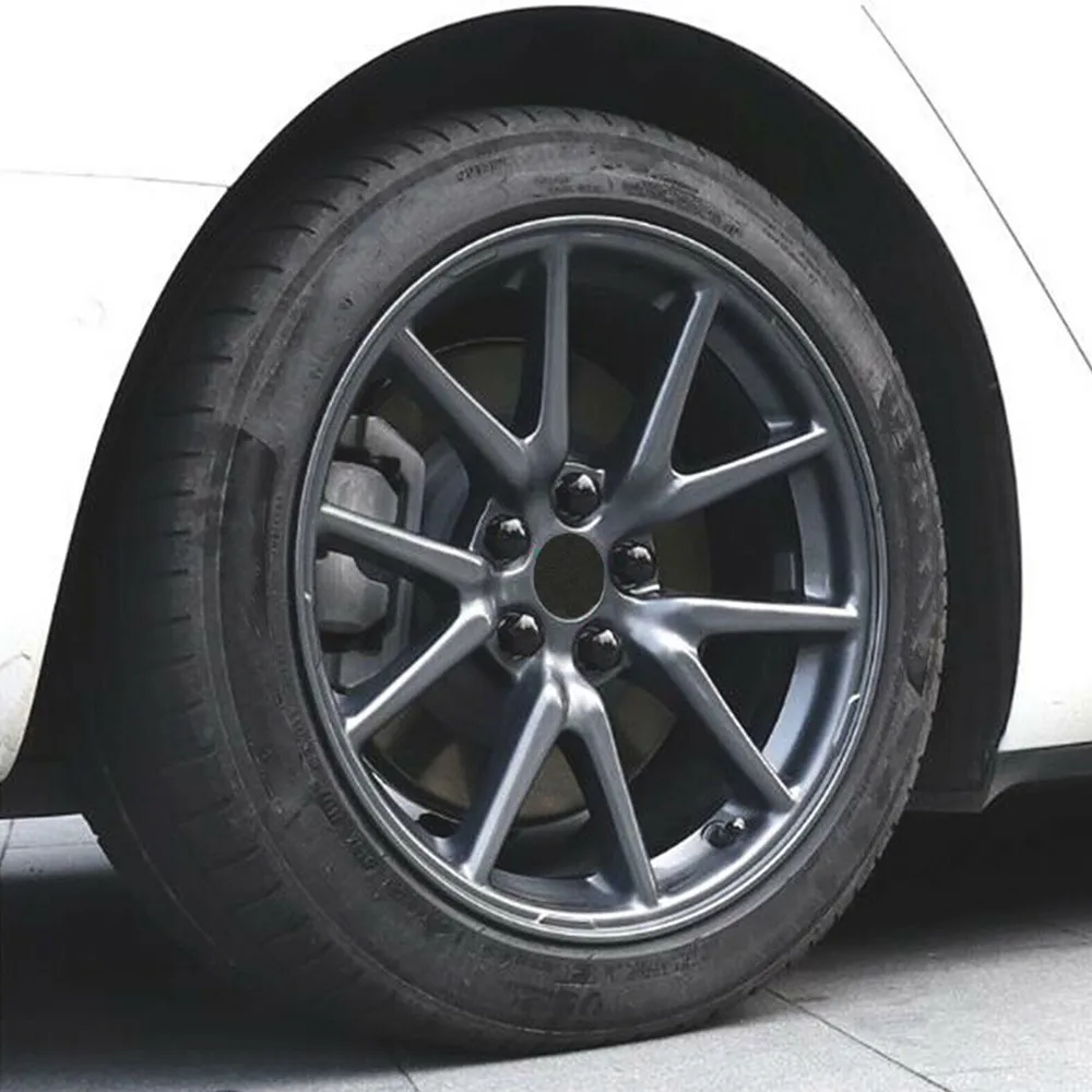 

High Quality And Durable New Auto Parts 24X 17MM Black Wheel Nut Bolt Trims Studs Cover Cap For Opel BMW Be/nz
