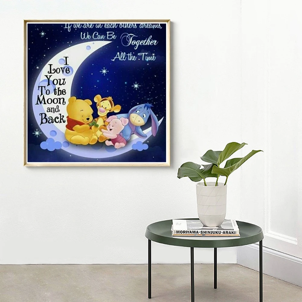 Алмазная 5D картина Винни-Пух Disney Набор для вышивки крестиком сделай сам