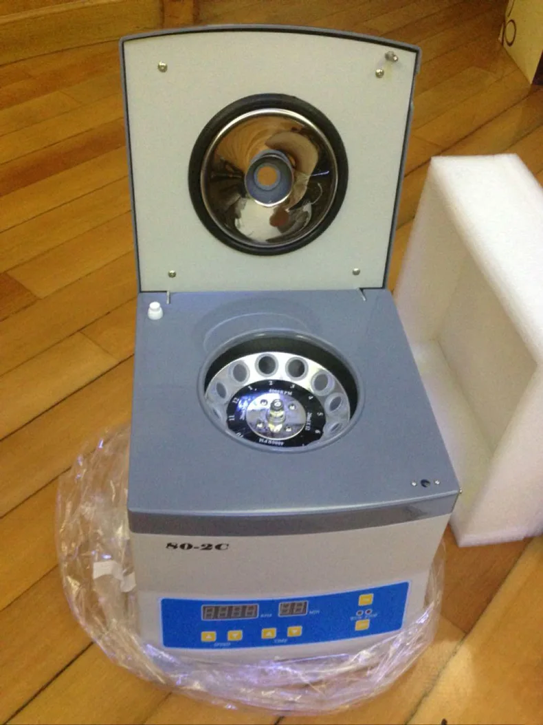 Лабораторная центрифуга 110 В 220 20 мл * 12 шт. пробирки 4000 об/мин для крови