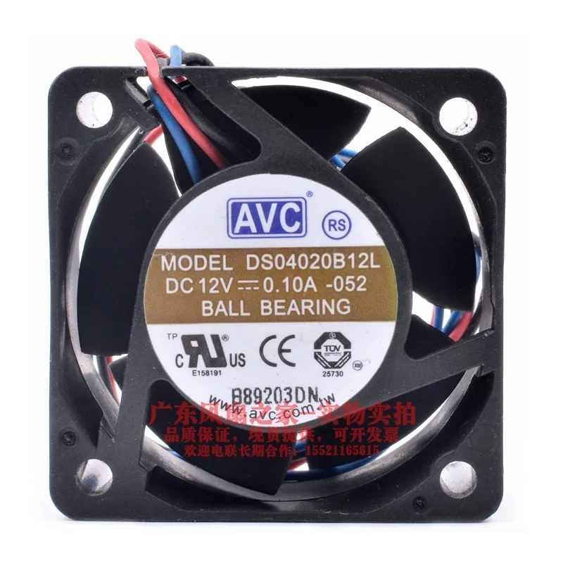 Оригинал для AVC DS04020B12L 4020 4 см 12 В а переключатель Северный южный мост охлаждающий вентилятор