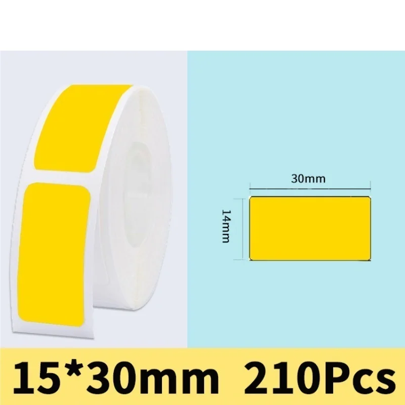 

L11 label printing paper 5 roll applicable P11 tag paper 12221530 color non -dry glue label sticker