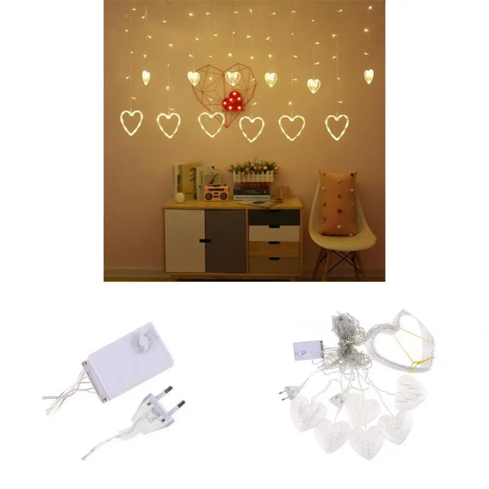 

Легкая красивая декоративная сказочная Мерцающая гирсветильник, 220 В, с европейской вилкой, Сказочная Водонепроницаемая гирлянда для сада